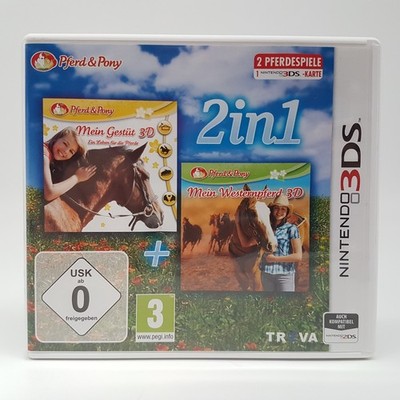 2in1 - Mein Gestüt 3D: Ein Leben für die Pferde + Mein Westernpferd 3D - in OVP