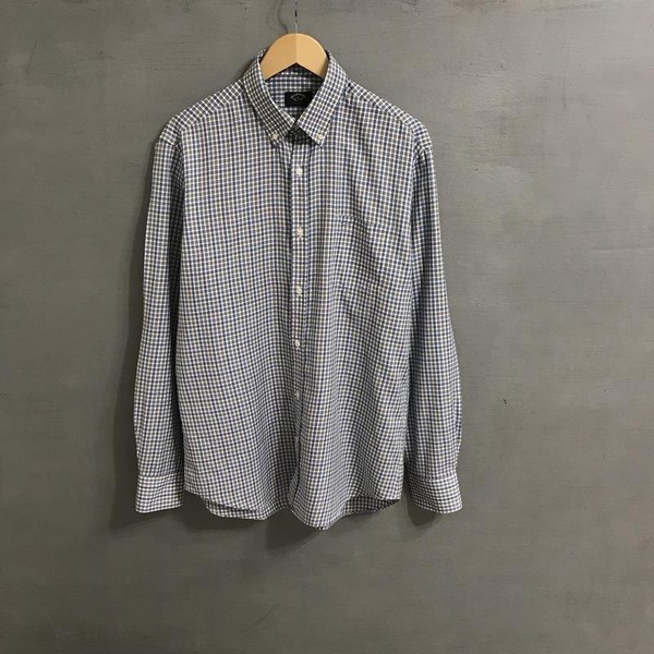 Men Paul & Shark Shirt Multicolor Cotton XL #1UHD