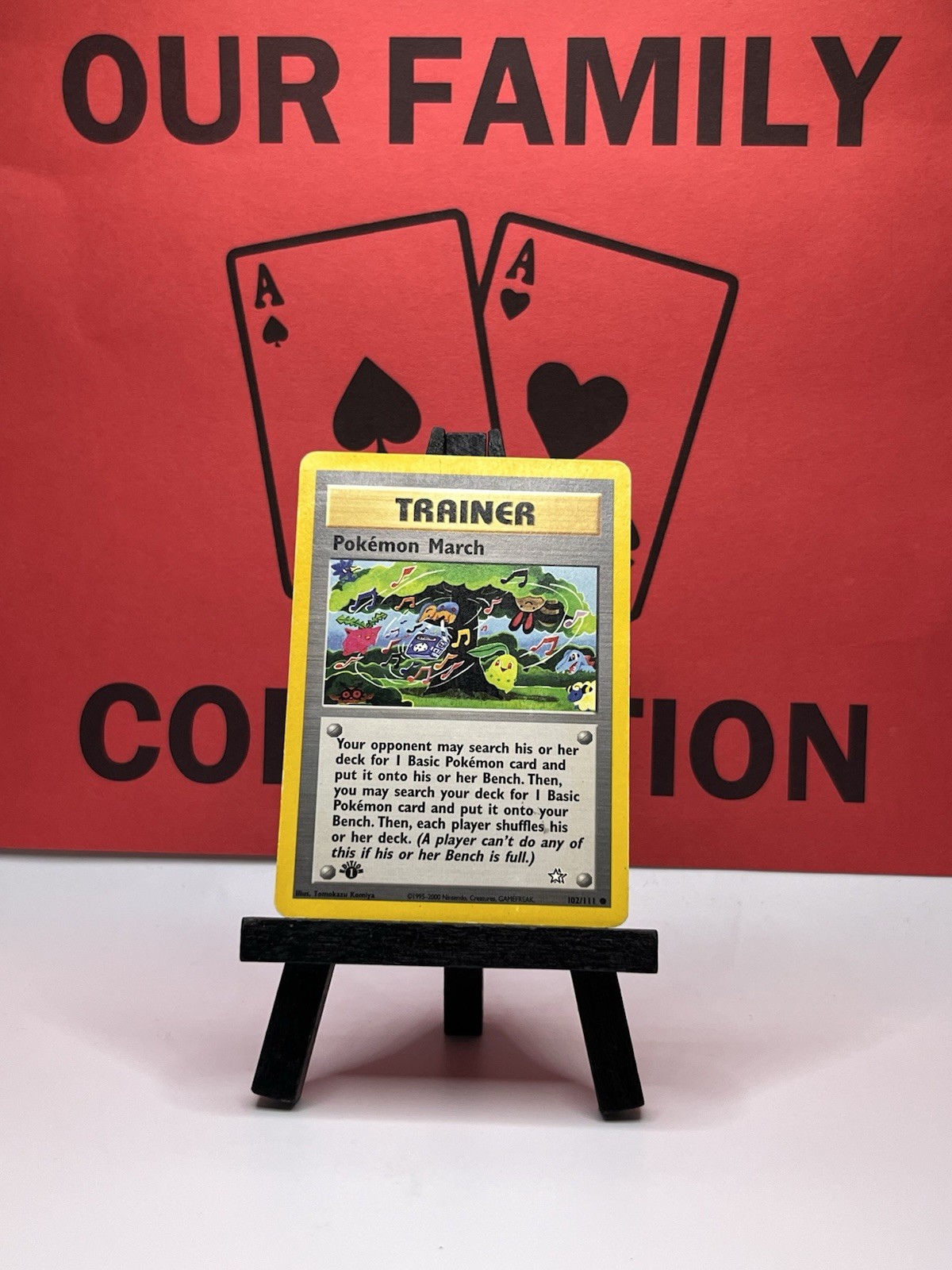 March 102/111 Neo Genesis 1st Edition Non Holo Common 1999 WOTC Pokemon Card