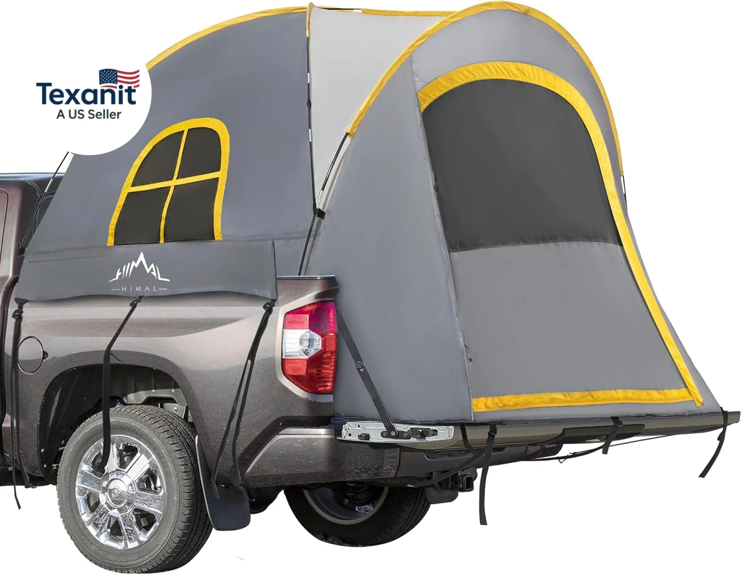Pickup Truck Tent, Waterproof Pu2000Mm Double Layer for FT Truck Bed, Portable B