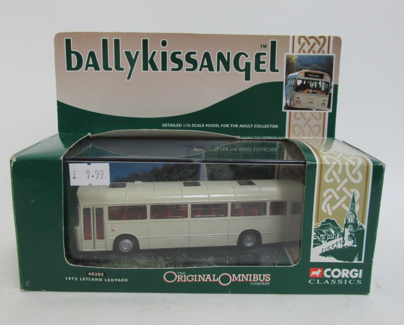 Corgi 40205 ballykissangel Original Omnibus 1973 Leyland Leopard 1:76. Cased