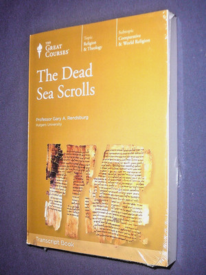Great Courses TRANSCRIPTS  :            THE DEAD SEA SCROLL    new & sealed