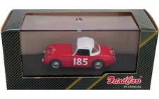 1/43 Austin Healey Sprite I Monte Carlo 1959 #185 Red x White Diecast
