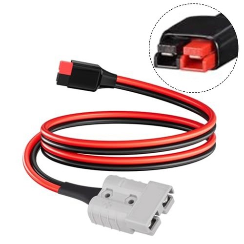 50A to 45A For Anderson Extension Cable 60cm for Forklifts and Solar Panels - Bild 2 von 10