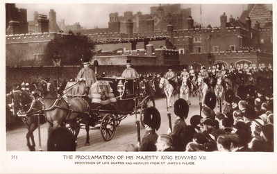 390458) AK Adel - Proclamation König Edward VIII. von Großbritanien 
