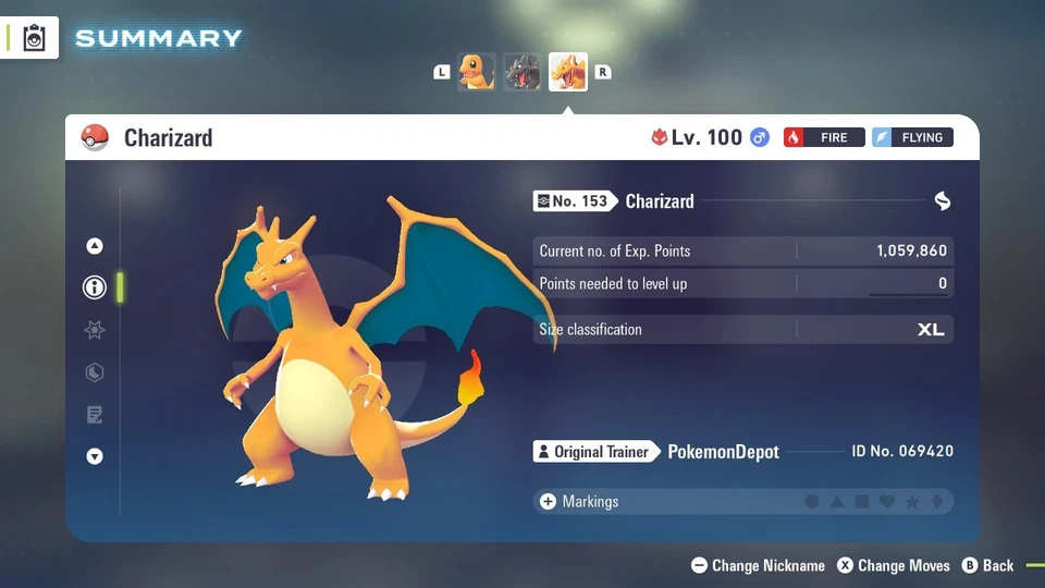 6IV Shiny Charizard Pokemon Leggende ZA *STESSO GIORNO* - Immagine 2 di 4