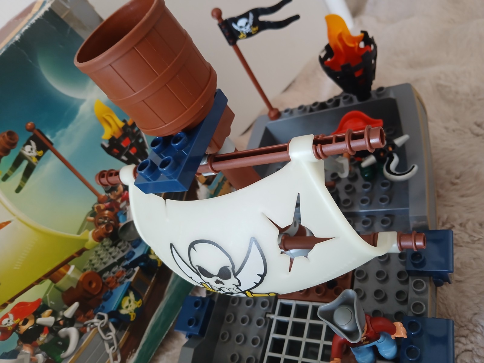 LEGO Duplo Pirate Ship 7881 ⚠️SUPER RARE ⚠️ 💯% Completo with Box foto 4