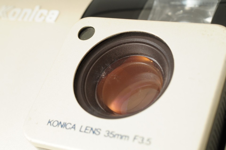 Konica Work Camera Konica BiG mini BM-201 Compact 35mm Film Camera Fully Working From ...