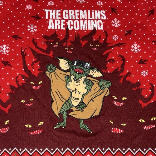 Numskull Gremlins Navidad Intermitente Adulto Feo Suéter Divertido Para Hombres 3XL - Imagen 2 de 18