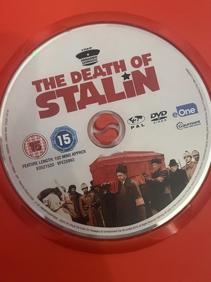 The Death of Stalin (2017, DVD) - Steve Buscemi, Michael Palin, Paul Whitehouse - Image 4 of 4