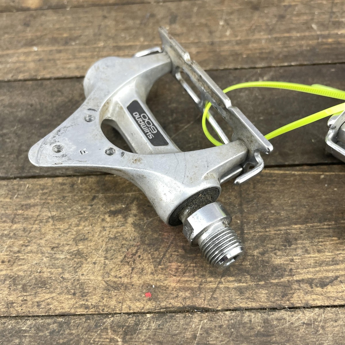 Vintage Shimano 600 EX Road Bike Pedals Quill Platform Japan Parts