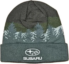 Subaru Logo Great Outdoors Beanie Cap Hat Impreza Forester Outback Ascent Sti