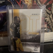 2024 Topps 3 Card Lot Pittsburgh Steelers 1969/1970 Draft glass Players.