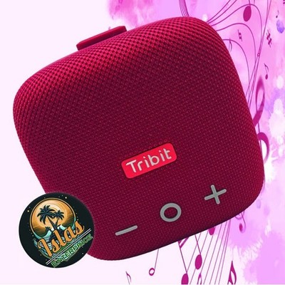 Tribit StormBox Micro 2 Bluetooth Portable Speaker, Square, Red (open Box)