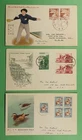 DR WHO 1950S JAPAN 3 FDC R71700