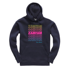 Zamfam Kids Hoodie Fun Rebecca Zamolo YouTuber Childrens Jumper (Stay Weird)