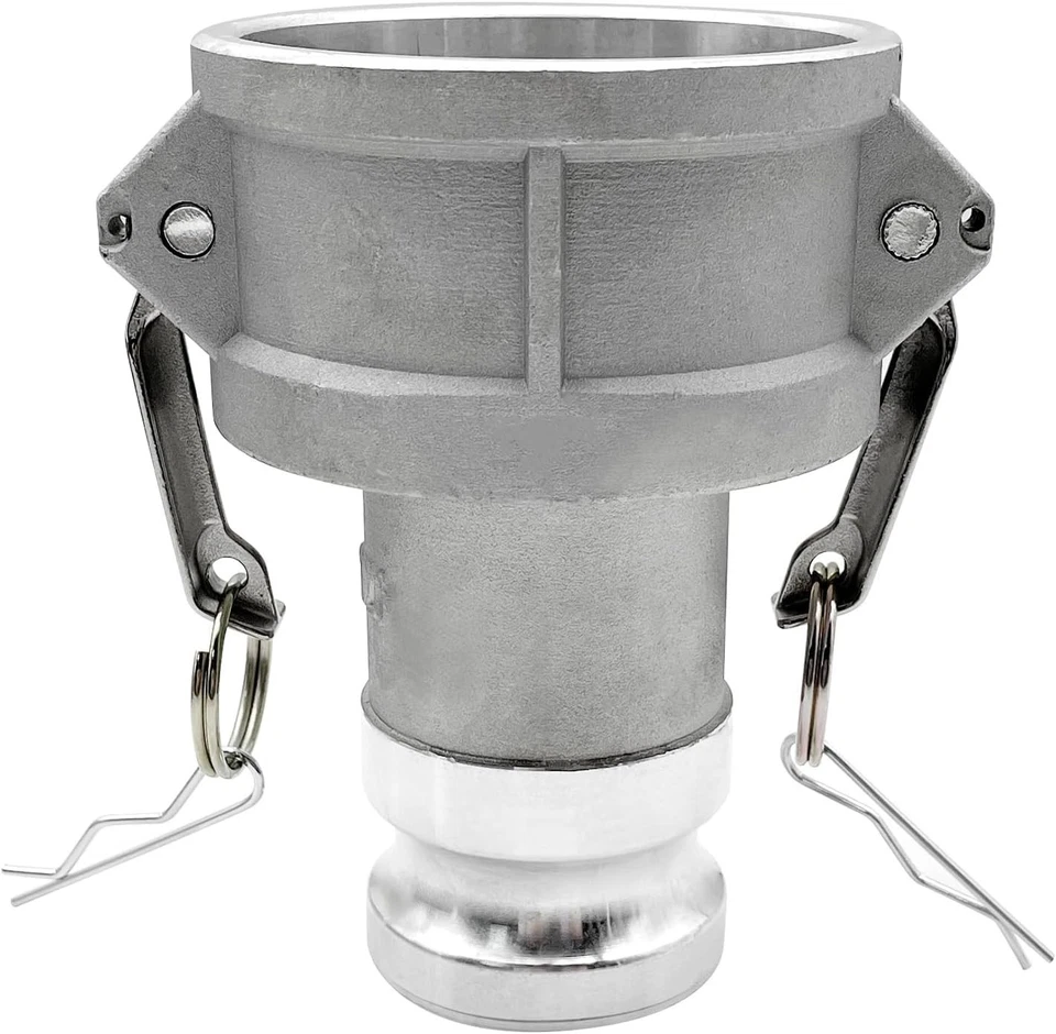 Montaje de ranura y leva macho de 3" hembra a 2" de alta resistencia para conexiones confiables Foto 3 de 4