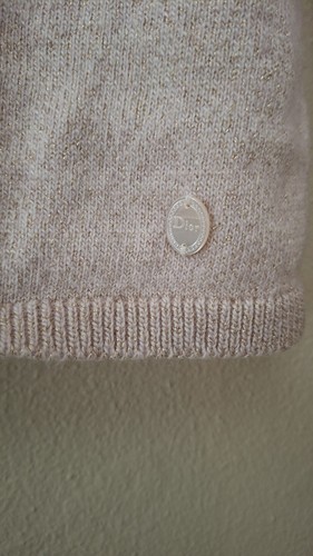 Christian Dior Cute Soft Pink Preppy Girls Sweater Size 8 Back To School Ready - Picture 9 of 10