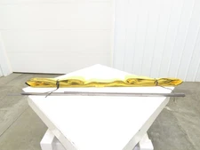 Akon Lift Table Bellows 72x54x42" Bolt On Bars Black Yellow Fire Retardant Vinyl