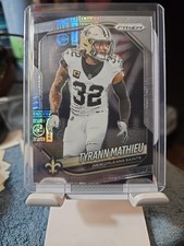 2025 Panini Prizm #196 Tyrann Mathieu Panini Logo /20 Prizm Saints