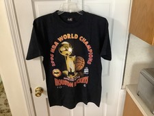 Rare Houston’s Rockets 1995 NBA World Champions T-Shirt Size Large