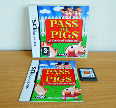 Pass The Pigs Nintendo DS Spiel komplett