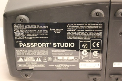 FOCAL TENDER PASSPORT STUDIO SPEAKER TYPE 1193 PAIR SPEAKERS SPARE & REPAIR - Picture 9 of 9