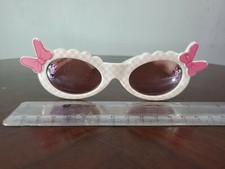 Minnie Mouse Sunglasses Pink Bows Checkered