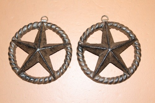 Cast Iron Barn Star Wall Plaque - 4 7/8 inch - W-26 - Picture 6 of 9