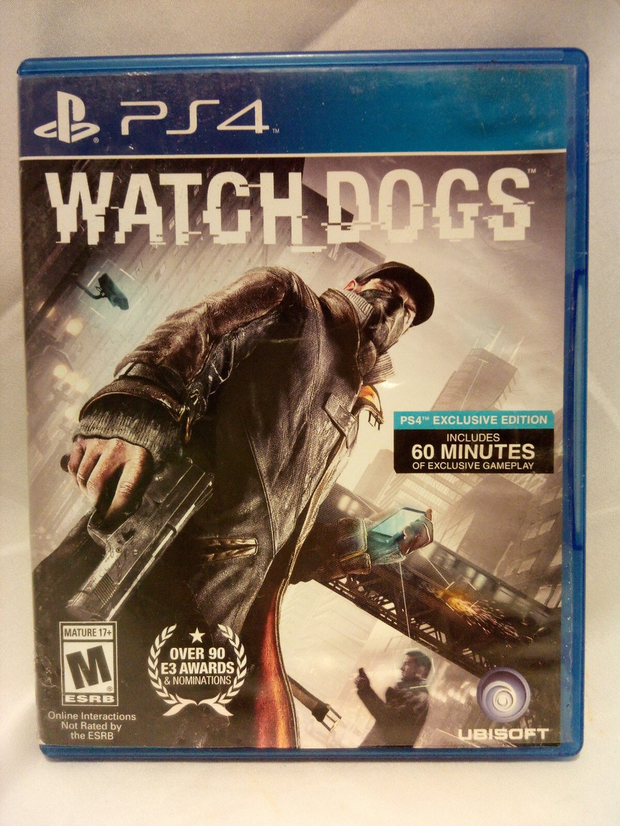 Watch Dogs PlayStation PS4 Adventure Action Video Game Hacking Spy  Technology