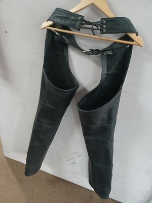 ハーレーダビッドソン チャップス レディースXS Womens Harley Davidson Leather Chaps XS Black Stock 98090-06VW