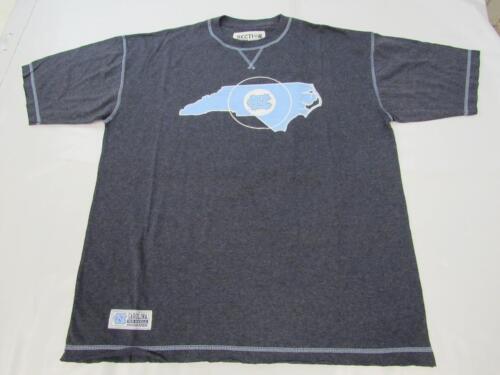 New University of North Carolina Mens Size L Large Heathered Navy Blue Shirt - Picture 1 of 4