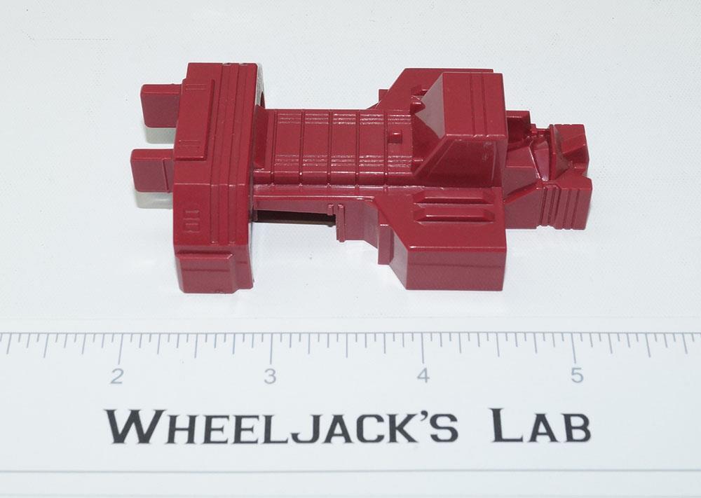 Metroplex Six-Gun Red Chest Piece 1985 Vintage G1 Transformers Action Figure