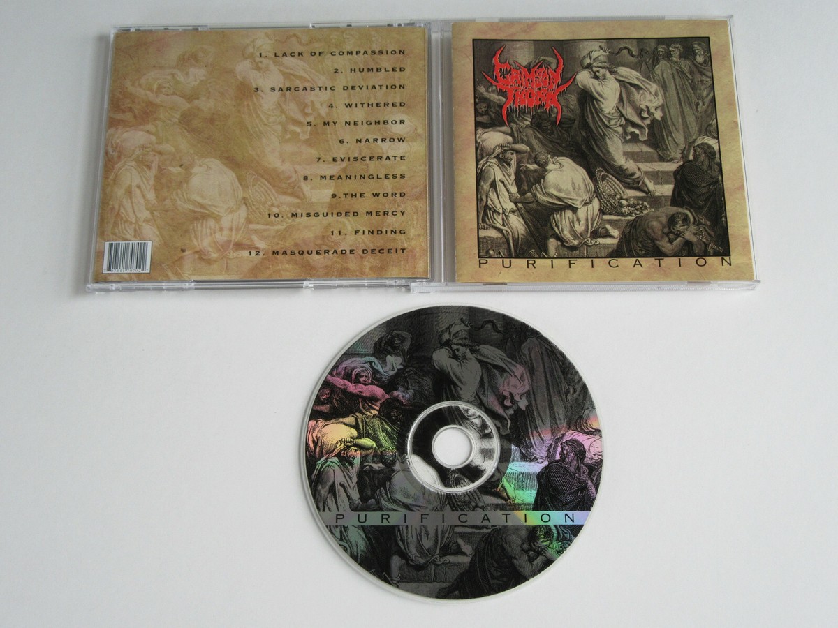 CRIMSON THORN Purification CD 2002 MEGA RARE OOP THRASH ORIGINAL