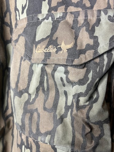 Vintage Cabela’s Trebark Camo Goretex Hunting Jacket Turkey Deer sz XXL USA - Picture 5 of 9