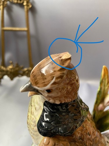 Norleans Japan Ceramic Pheasant Bird Figurine Collectible. - Picture 3 of 14