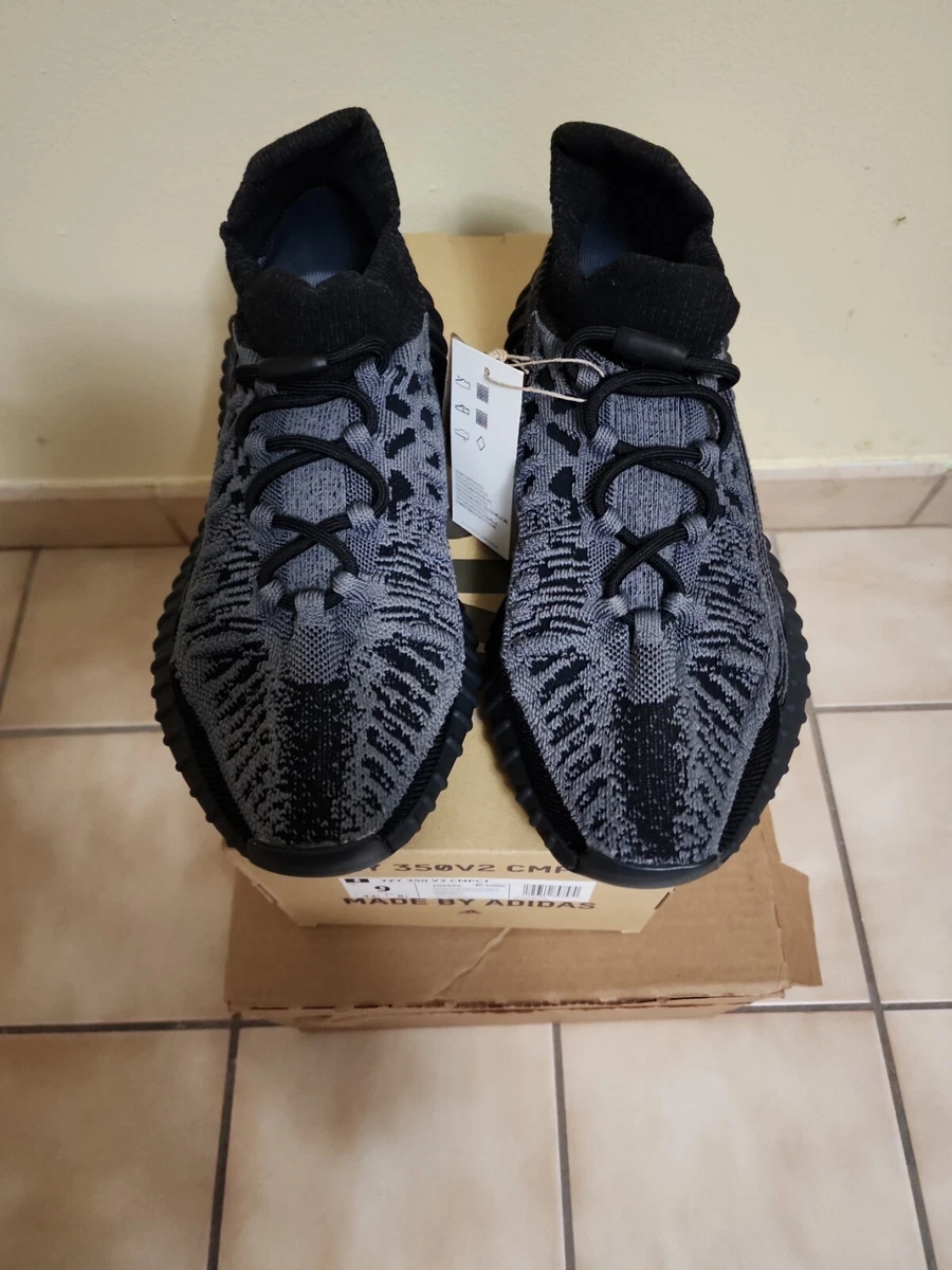 Size 9 Adidas Yeezy Boost 350 V2 CMPCT Black