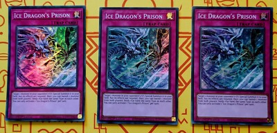 Eisdrachengefängnis x3 (Super Rare) - RA01-DE078 - Yu-Gi-Oh TCG
