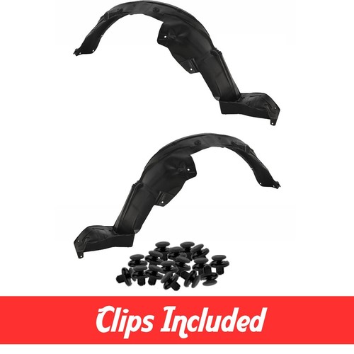 Perfect Fit Front Fender Liners Set For 2008-2012 Honda Accord Sedan – Left & Right, US Made, OEM Replacement