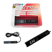 Universal Apexi Auto Timer for NA & Turbo Black Control With WHITE Led Display