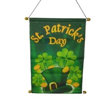 St. Patrick's Day Flag Double Sided 18" X 12" Hanging Banner