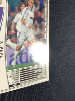 Pepe WCCF PANINI soccer card Japan sports 309/336 2007-2008 Fight