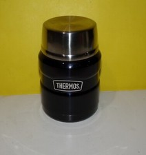 Thermos 16oz Stainless Steel Vacuum Insulated Food Jar Royal Blue With Spoon