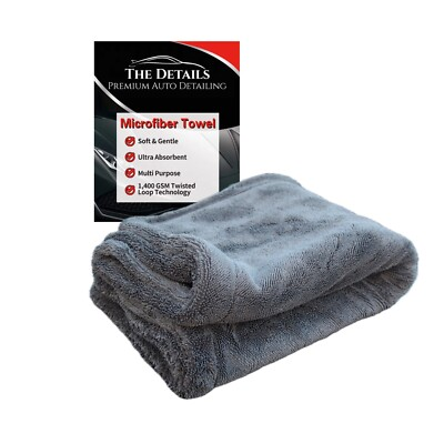 #ad #ad The Details Auto Microfiber Car Drying Towel 36”x24” 1400GSM Extra Large $19.99