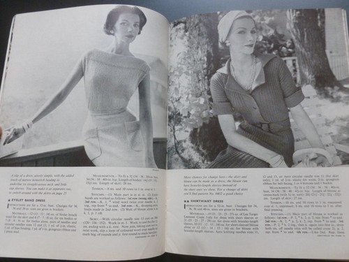 VOGUE KNITTING BOOK No. 53 (1958) - Vintage Knitting Patterns - Picture 8 of 13