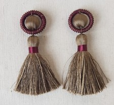 PASSAMENTERIA ONDE 1 PAIO POMPON A CHIAVE FRANGIA PALLA MORDORE REF 182 PPBMO