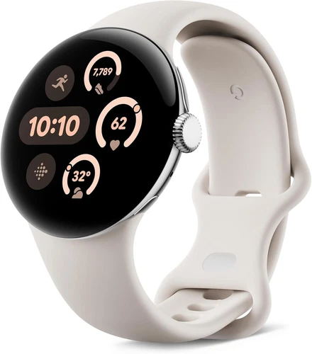 Google Pixel Watch 3 41mm Smartwatch solo Wi-Fi AMOLED GPS IP68 WearOS Porcelain