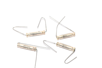 4x MIL Tantal-Kondensator Cornell-Dubilier TANH, 1 µF / 150 V-, Capacitor, NOS