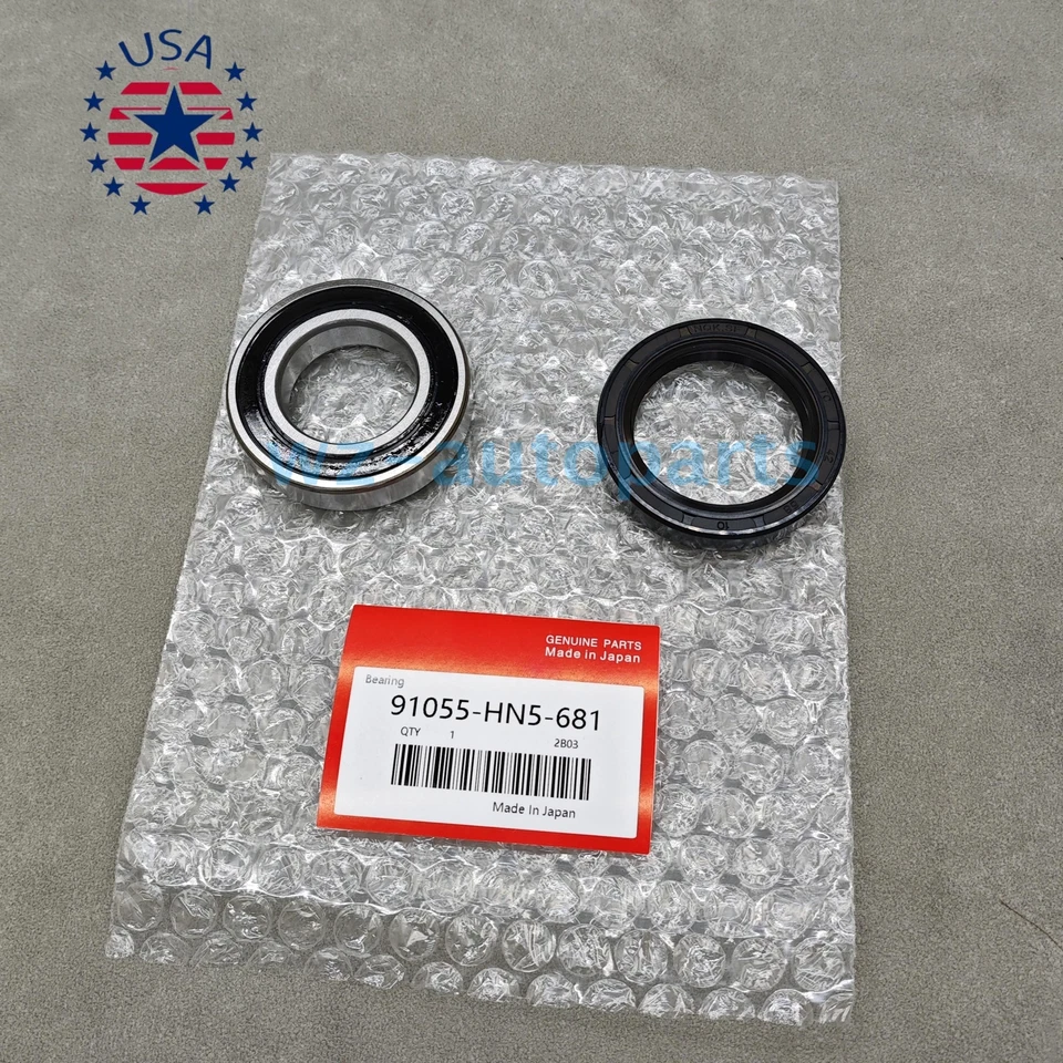 New Left Rear Axle Wheel Bearing Seal Hub Fits For Honda Foreman 400 450 500 USA Foto 2 de 4