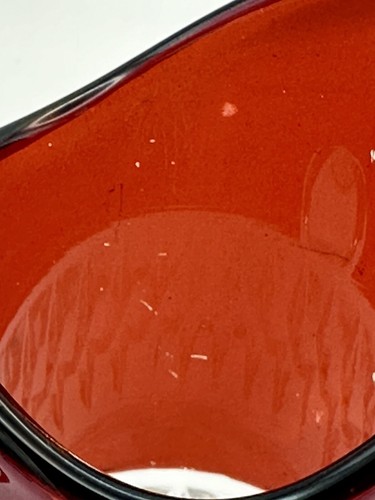 EAPG Greensburg Glass Ruby Stain Creamer Sunken Honeycomb 1903 Souvenir "Mamma" - Picture 17 of 20
